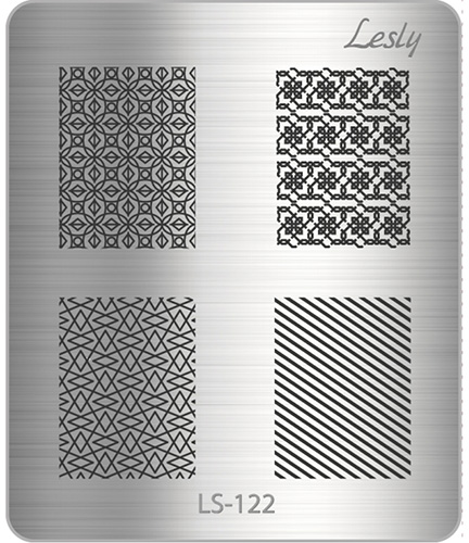 Lesly, Плитка для стемпинга LS-122