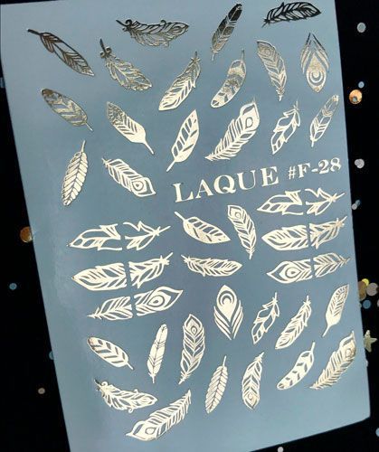 LAQUE, Слайдер-дизайн №F-28 (Золото)