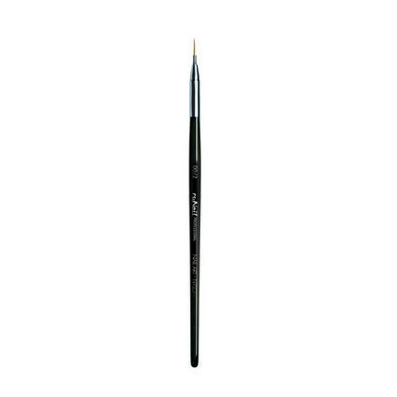 ruNail, Кисть для дизайна Nail Art Nylon №00/2, 6 мм