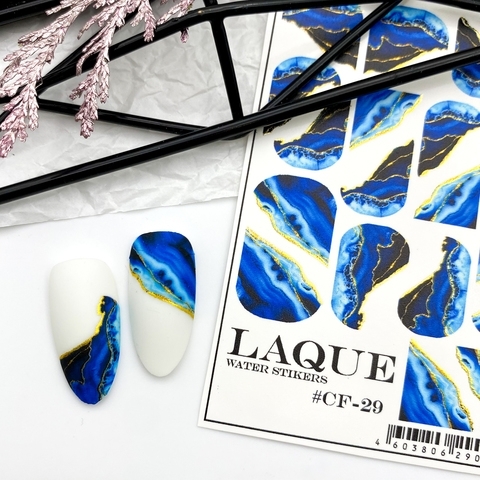 LAQUE, Слайдер дизайн Laque #CF-29 BLUE