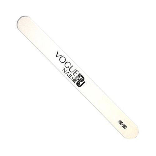 Vogue, Пилка узкая тонкая 180/180 белая
