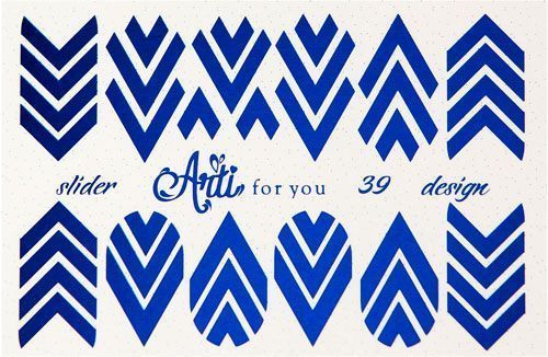 Arti for you, Слайдер Folga №39 Синий