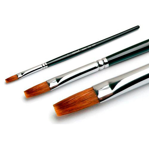 ruNail, Кисть для акрила Sable Flat NCF №7