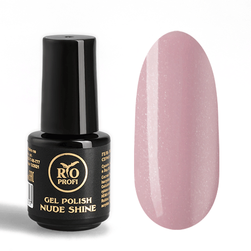Rio Profi, Гель-лак Nude Shine Мадемуазель №5 (3,5 мл)