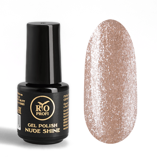 Rio Profi, Гель-лак Nude Shine Виолетта №8 (3,5 мл)
