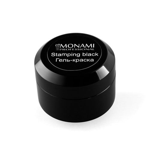 Monami, Гель-краска Stamping BLACK (5 гр)